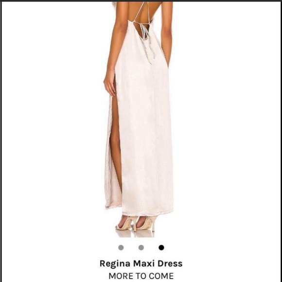 Revolve Maxi Slip Gown - Picture 3 of 5
